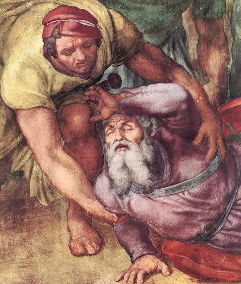 Michelangelo Buonarroti The Conversion of Saul